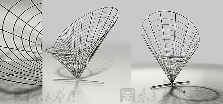 现代经典休闲椅|钢丝休闲椅|办公家具|锥形椅|心形椅,锥形椅,钢丝椅,网椅
